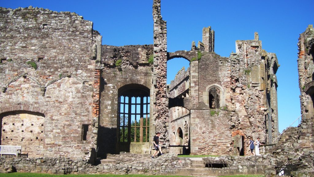 Out and About round Porth-y-Parc - Raglan Castle